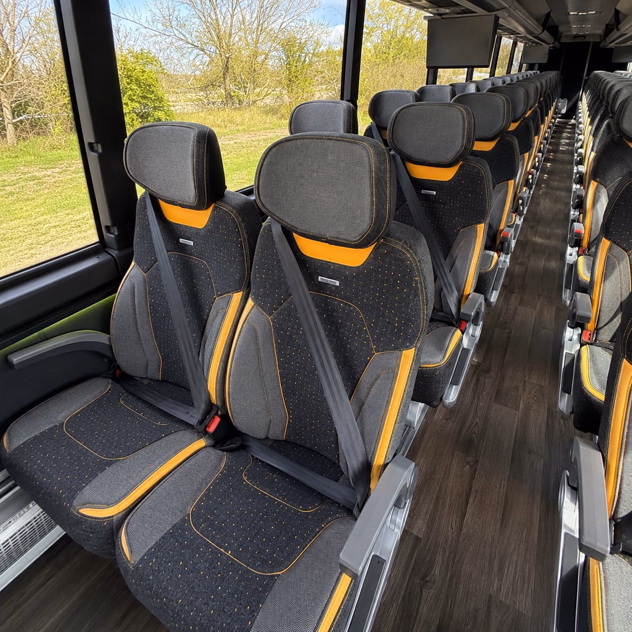 aurora government military transportation onboard seating