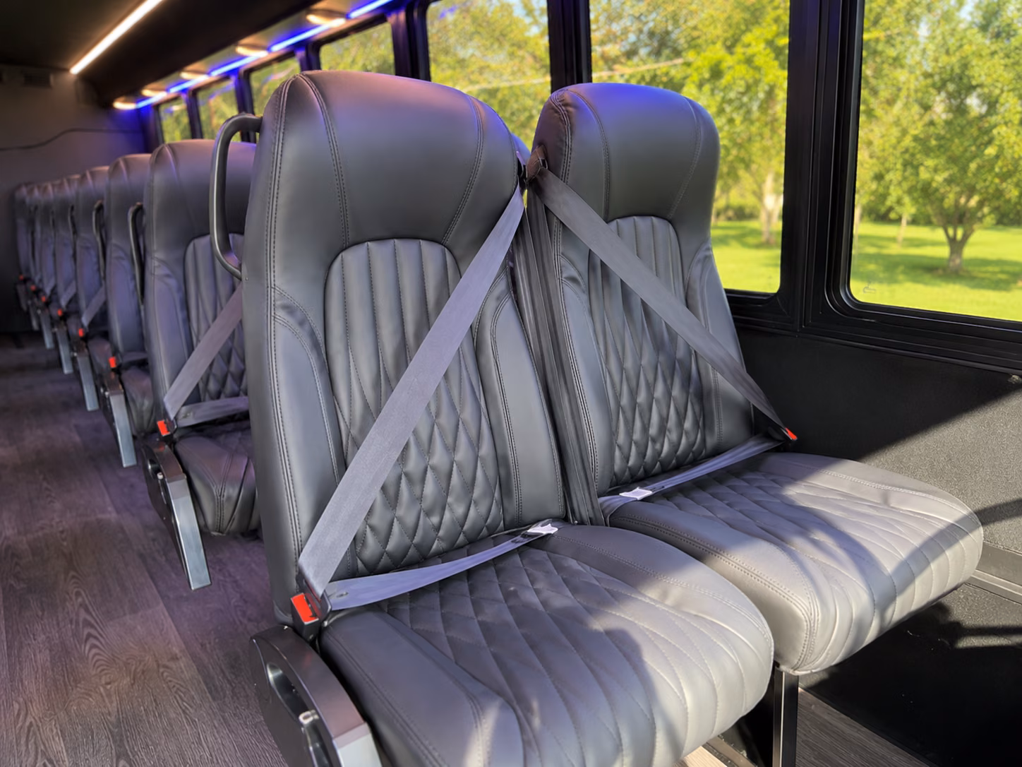 aurora prom transportation onboard seating
