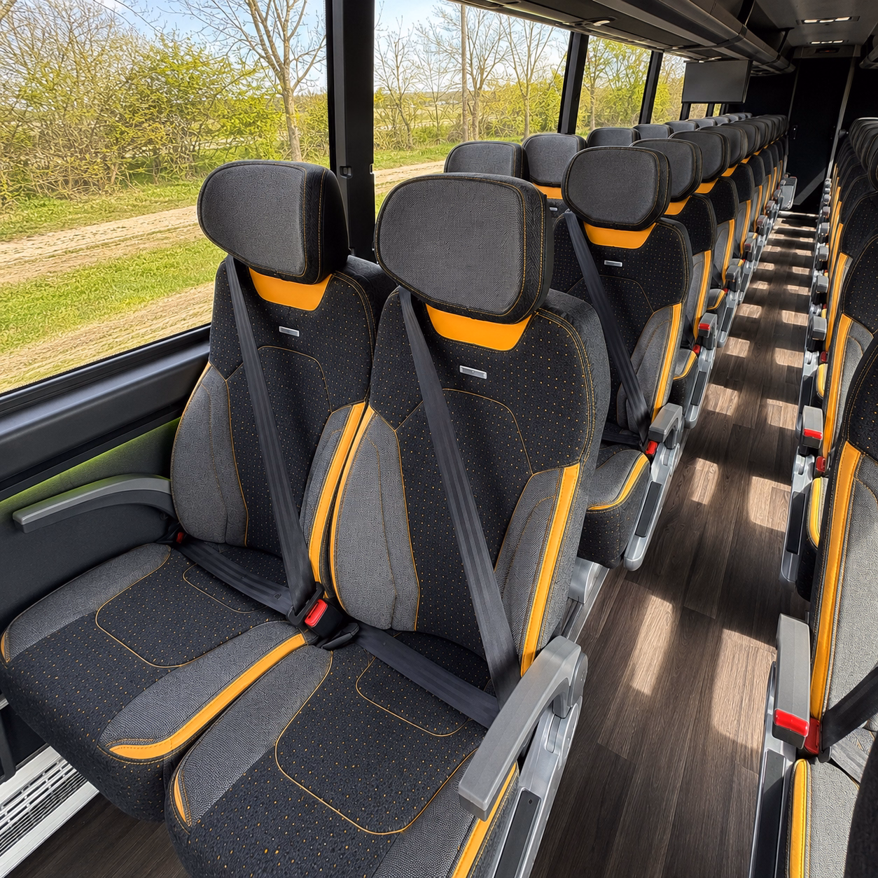 get a charter bus to the denver zoo for your aurora class